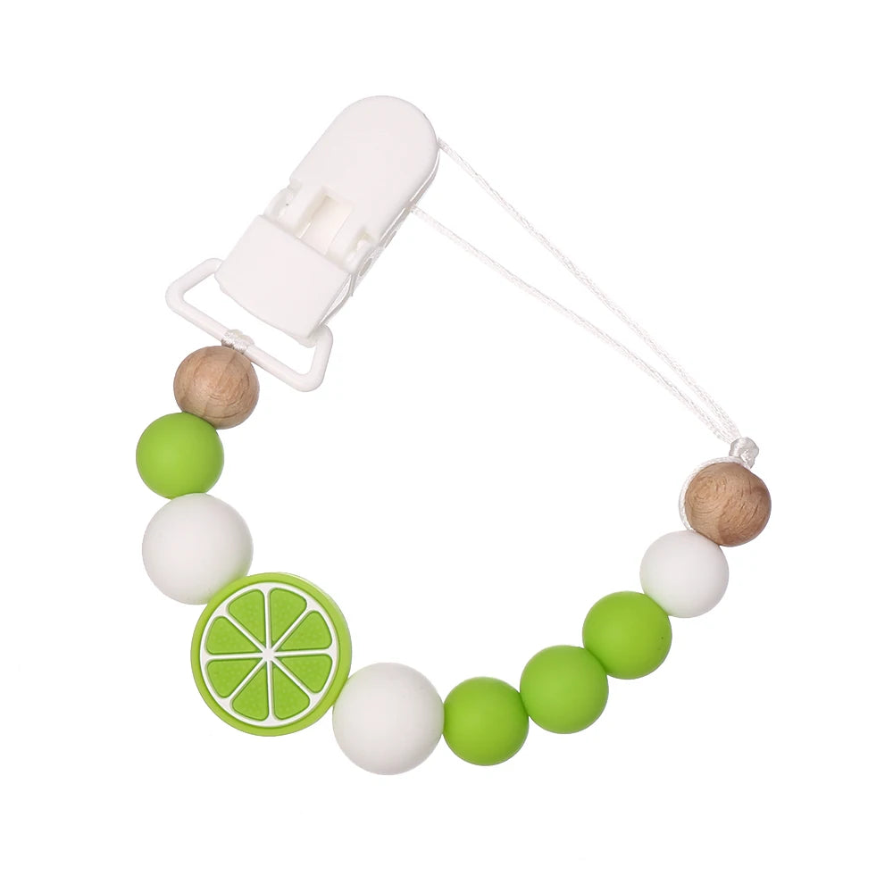Attache-tétine fruits