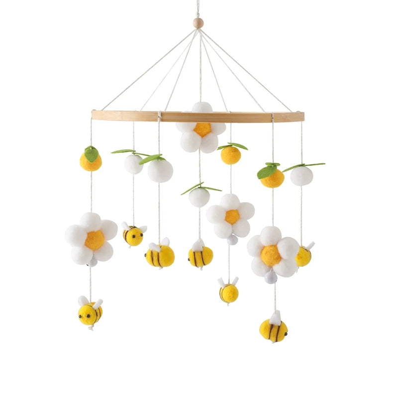 Mobile hochet en bois