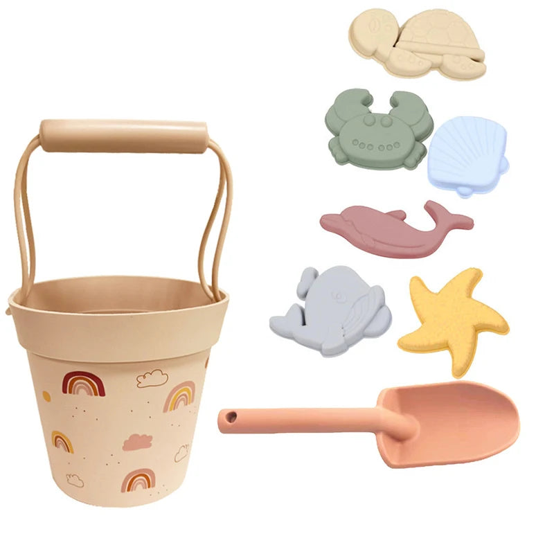 Jouets de plage en silicone
