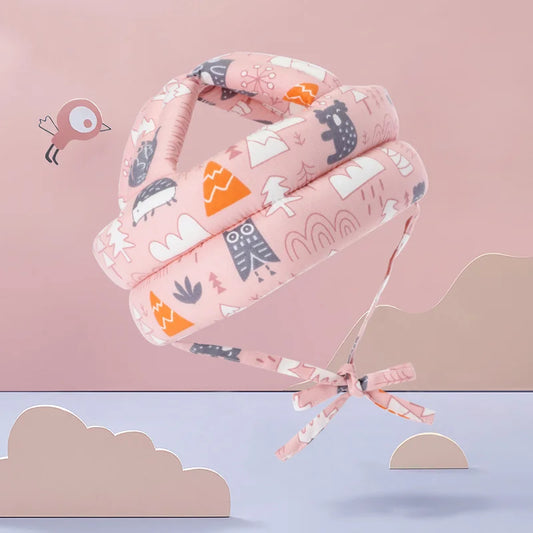 Bonnet anti-collision pour bébé respirant et lavable