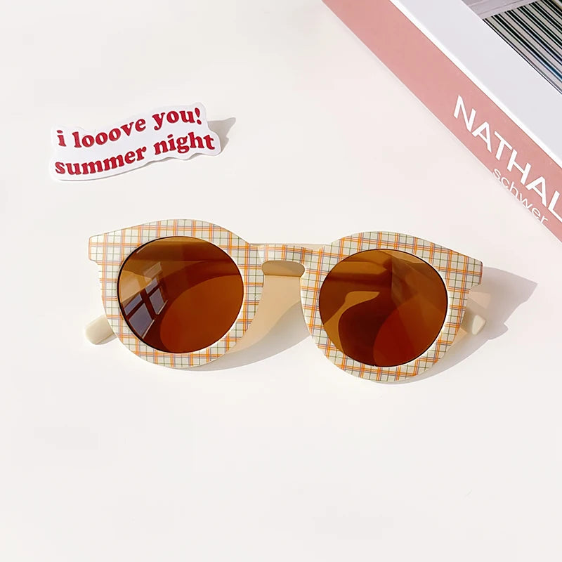Lunettes de soleil vintage pour enfants