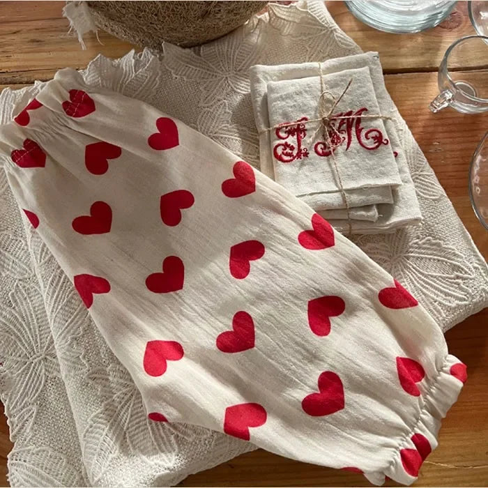Pantalons bébé en coton bio