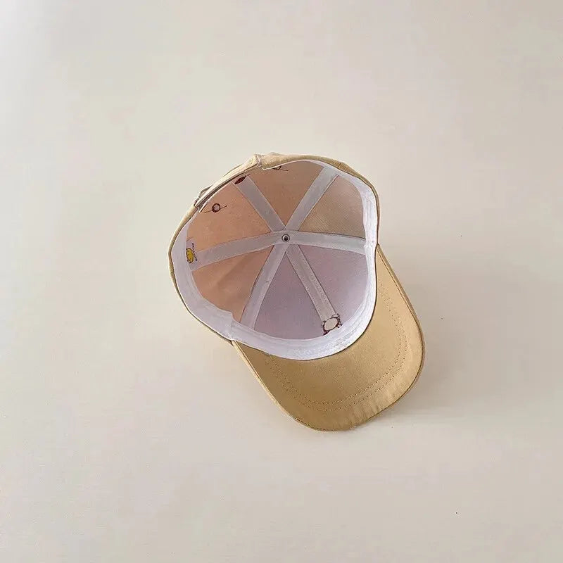 Casquette de baseball motif ours avec oreilles