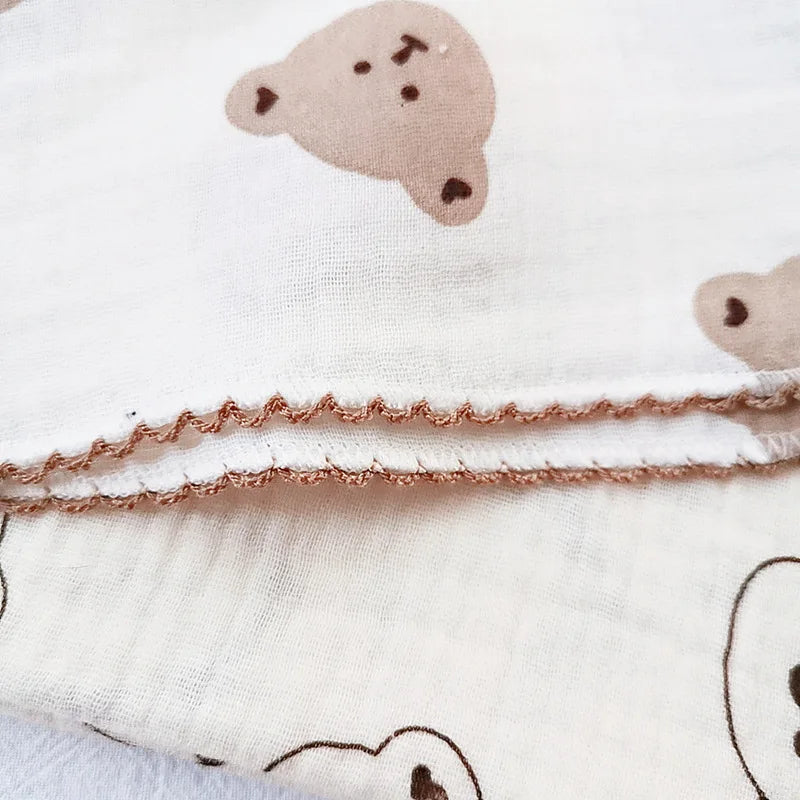 Serviette de toilette en coton pour bébé